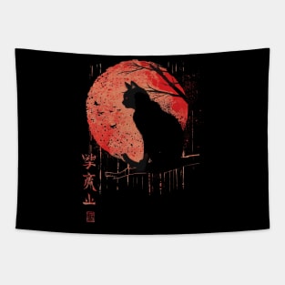 Kawaii Cat Lullaby Tapestry