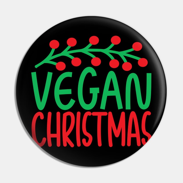 Merry Vegan Christmas, Vegan Christmas 2023, Gifts Pin by KindWanderer