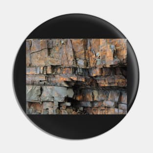 Abstract Rock Picture Pin