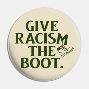 End Racism Pin