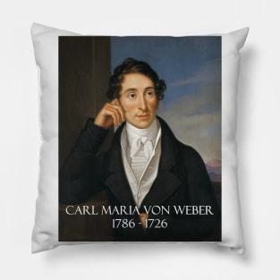 Great Composers: Carl Maria von Weber Pillow