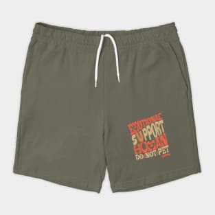 Emotional Support Human Groovy Shorts