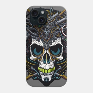 Cyborg Heads S02 D48 Phone Case