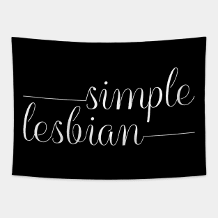 Simple Lesbian Tapestry