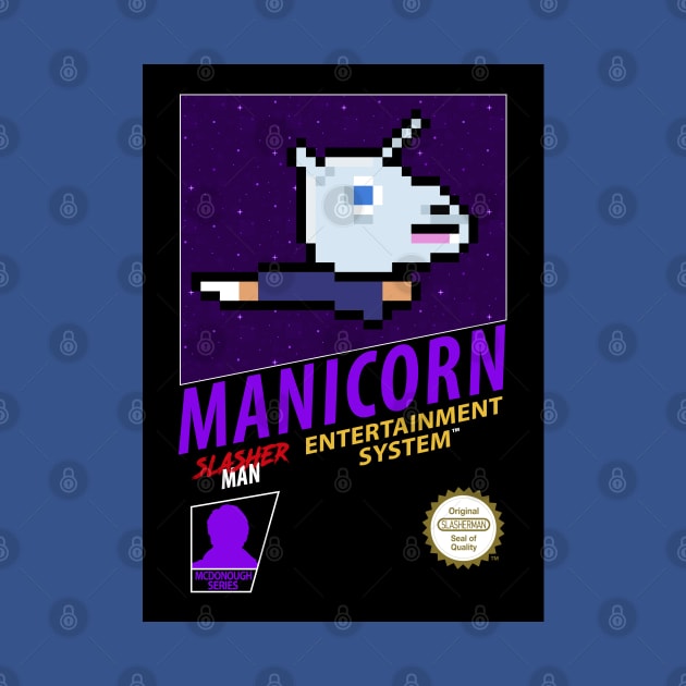 Manicorn 8-Bit Retro Game Box by WithoutYourHead