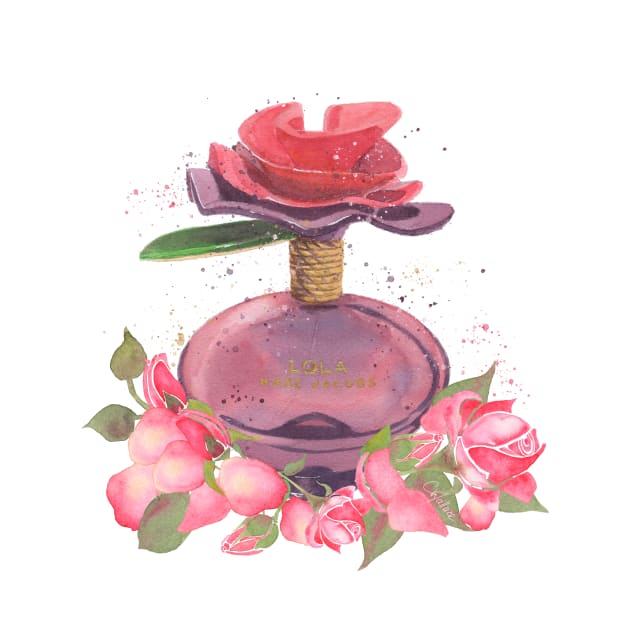 Perfume Bottle I by wallaceart