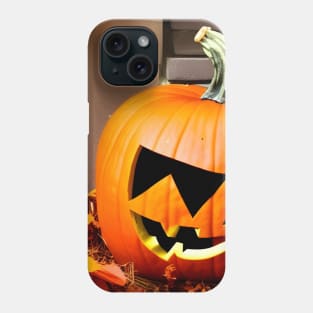 Halloween Party Digital Illustration Pumpkin Art Phone Case