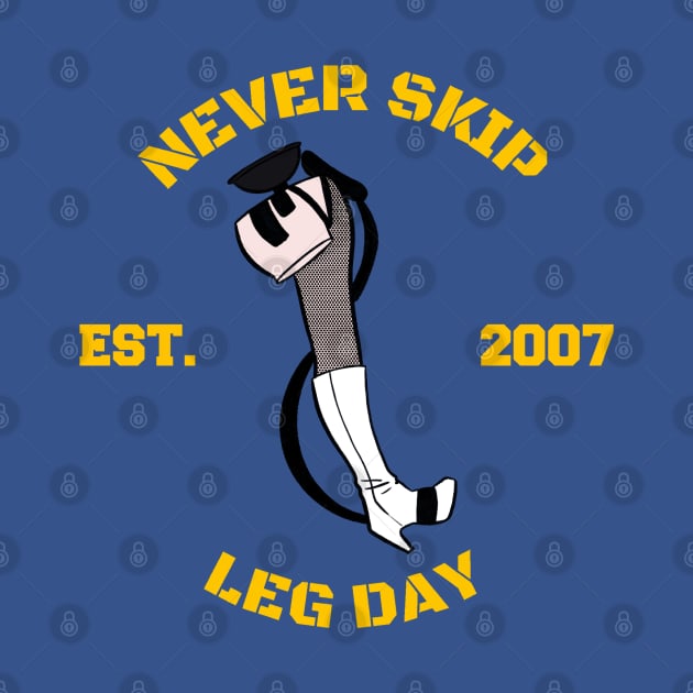 DC Tour Duh Hashit "Leggy" Never skip leg day! by TurboErin