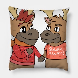 Deer Boyfriends Pillow