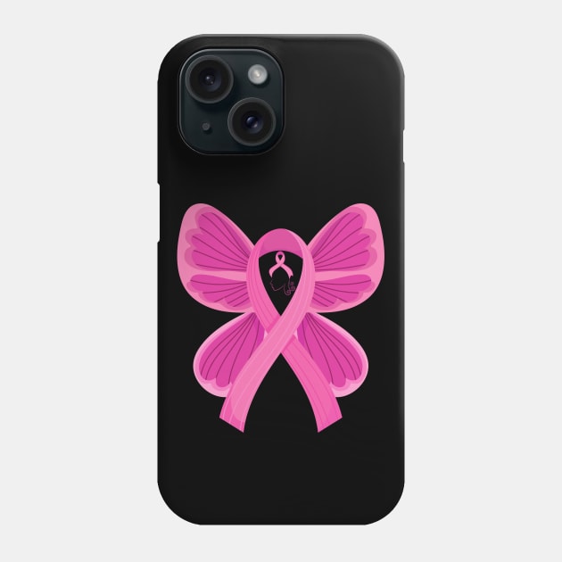 In October We Wear Pink Phone Case by Myartstor 