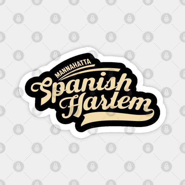 New York Spanish Harlem  - Spanish Harlem Manhattan - El Barrio NYC Magnet by Boogosh