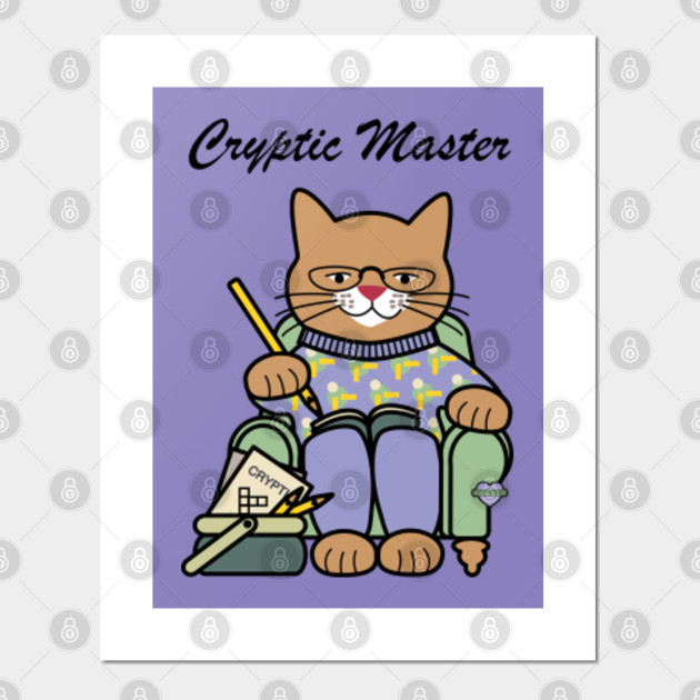 Cryptic Crossword Master Crossword Posters And Art Prints