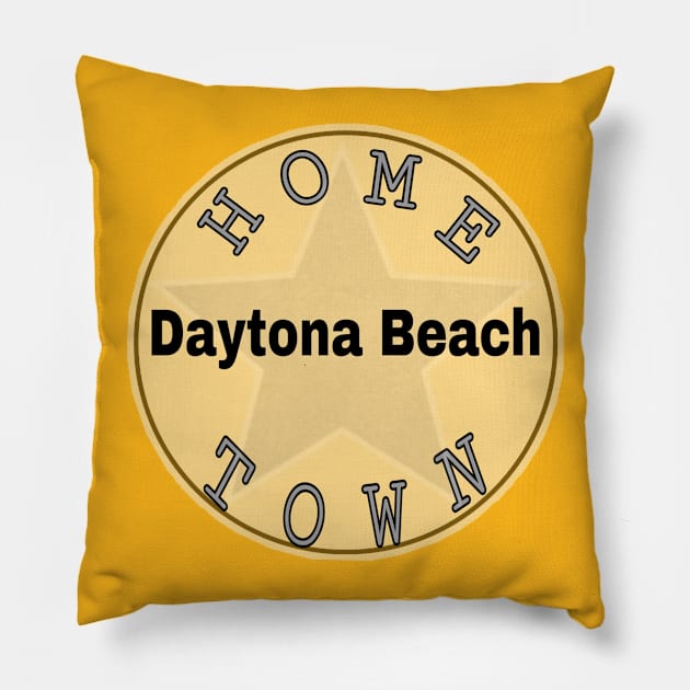 Hometown Daytona Beach Pillow by Hometown