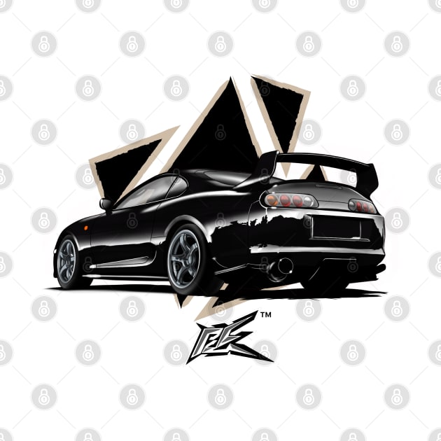 toyota supra a80 black by naquash