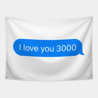 I love you 3000 Tapestry