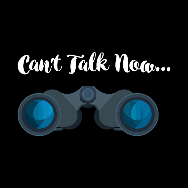 Can't talk now! Silence by Shirtbubble