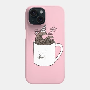 Brainstorming coffee Phone Case