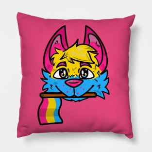 Pan pup pride Pillow