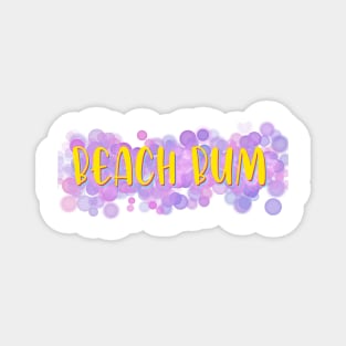 Beach Bum Magnet