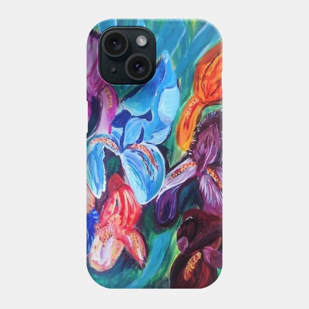 Iris Phone Case by therese lyssia