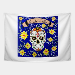 Catrina Azul Intenso Tapestry