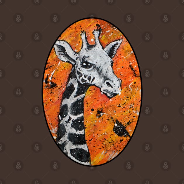 Giraffe Splotches by TaksArt