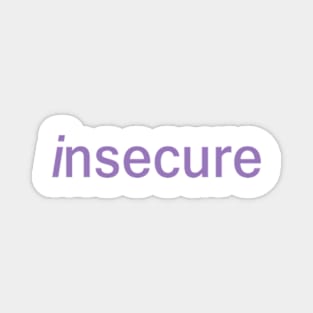 Insecure Merch Hbo Insecure Logo Magnet