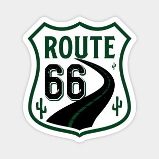 Route 66 logo design #2 Magnet