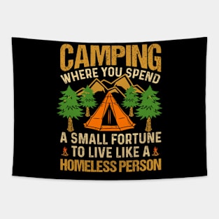 Camp Art Tapestry