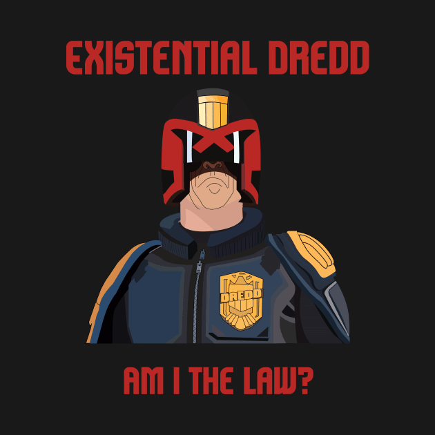 Existential Dredd by StephenMakesStuff