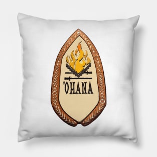 Ohana Restaurant Sign Pillow