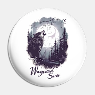 Moonlit Howl: Unleash Your Inner Wayward Son Pin