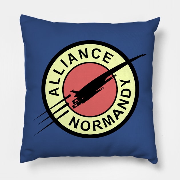 Alliance Normandy Pillow by adho1982