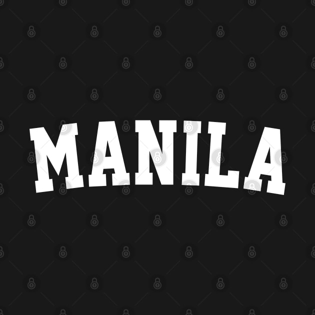 Manila Varsity Typography by jiromie