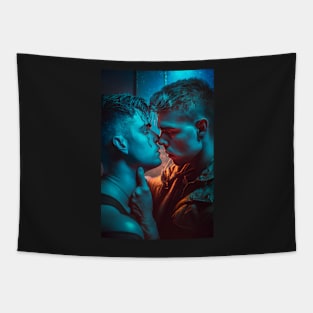 Gay Cyberpunk Romance Tapestry