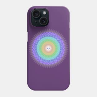 Rainbow Diamond Light - 2 - On the Back of Phone Case