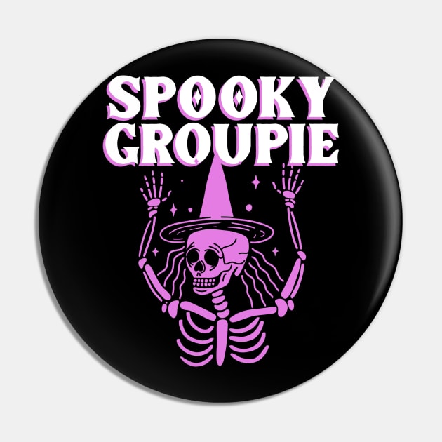 Spooky Groupie Pin by MadeBySerif