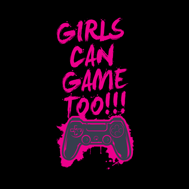 Gamer Girl T-Shirt by adcastaway