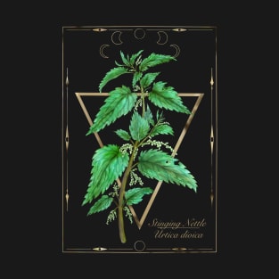 Stinging Nettle. Witchy herbs T-Shirt