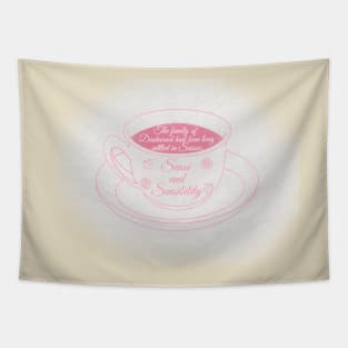 Sense and Sensibility Tea Tapestry