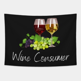 Wine Lovers Design Tapestry