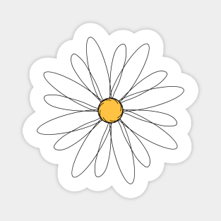 Daisy Flower Magnet