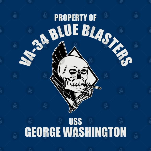 VA-34 Blue Blasters - USS George Washington by TCP