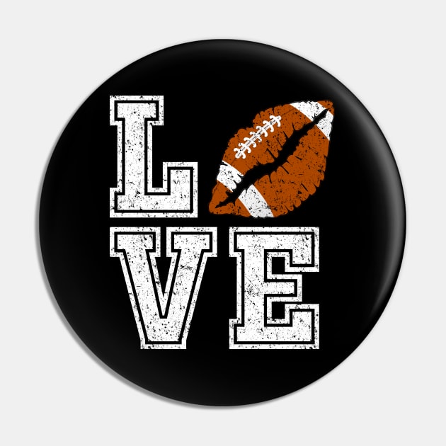 Love Football Pin by Malame