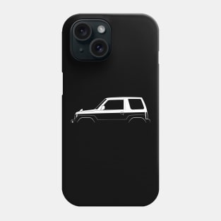 Mitsubishi Pajero Junior Silhouette Phone Case