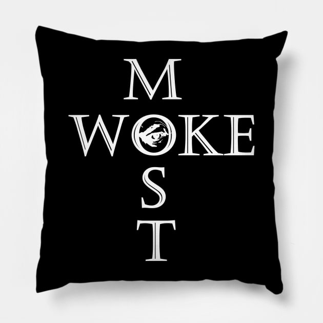 Most Woke Pillow by gard0399