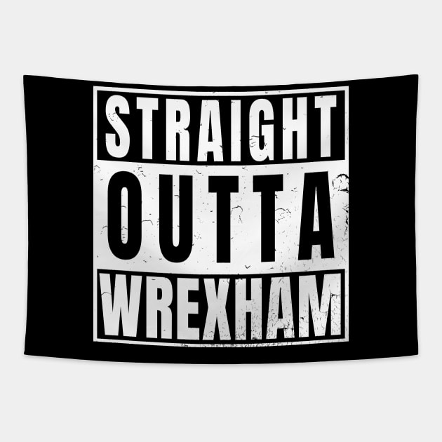 Straight Outta Wrexham Tapestry by Randomart