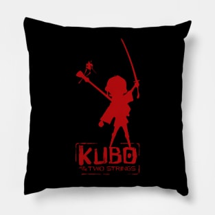 Kubo and the Two Strings Pillow