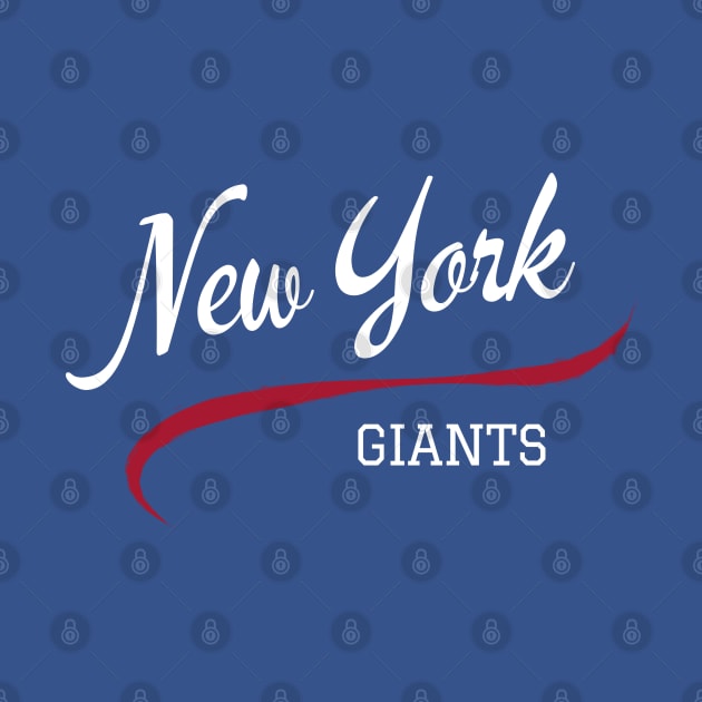 Giants Retro by CityTeeDesigns