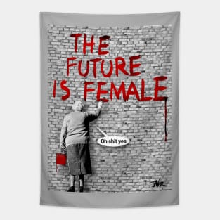 Future woman Tapestry